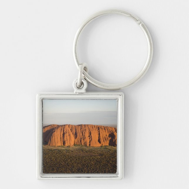 Porte-clés Fin d'après-midi Lumière sur Uluru / Ayers Rock, (Devant)