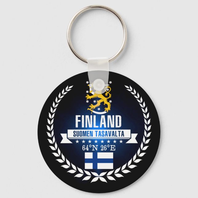 Porte-clés Finlande (Recto)