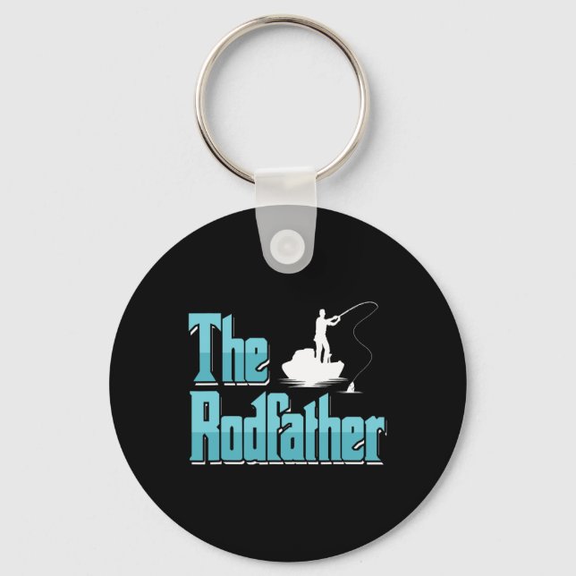 Porte-clés Fischer Vater Angler Papa Der Stabschef Fishing Bo (Recto)