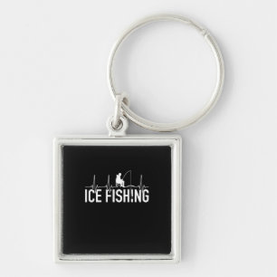 Porte-clés Fisher Ice Fishing Hearbeat