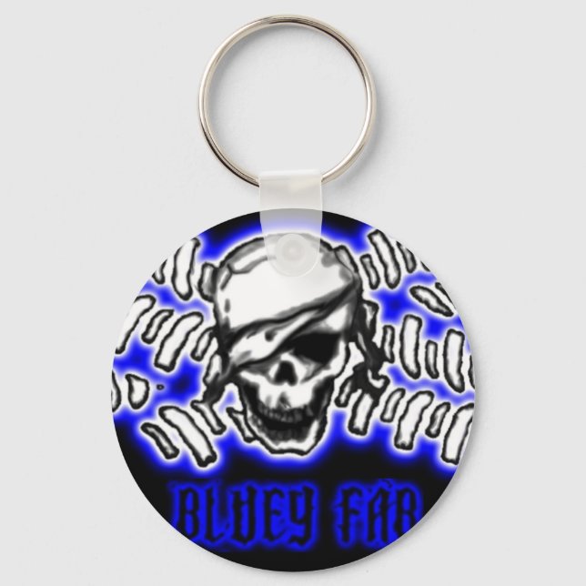 Porte-clés flag5pirate3art2, BLUEYFAB PETIT (Recto)