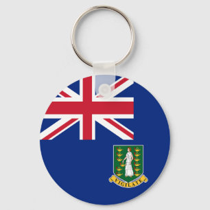 Porte-clés Flag des îles Vierges britanniques