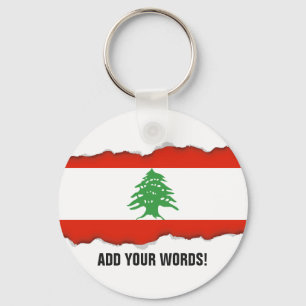Porte-clés Flag of Lebanon