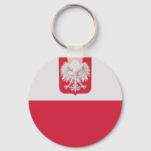 Porte-clés Flaga Polski z godłem - Flag of Poland