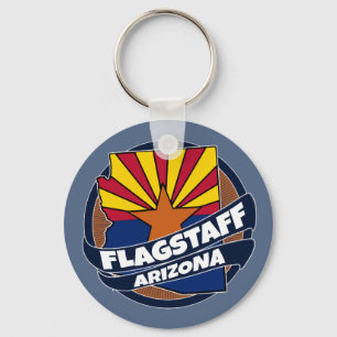 Porte-clés Flagstaff Arizona drapeau éclater porte - clé