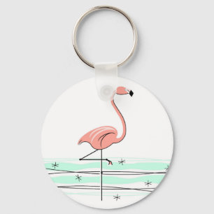 Porte-clés Flamant rose Ocean porte - clé