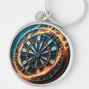 Porte-clés Flaming Dart Arena Inspirez la passion des fléchet