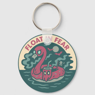 Porte-clés Flamingo Pirate Drôle Épouvantable