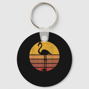 Porte-clés Flamingo  Sunset Trendy Animal Silhouette Flamingo