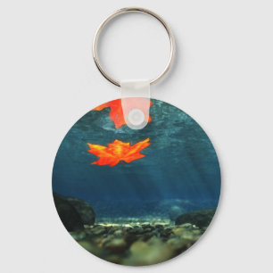 Porte-clés Flamme dans le Porte - clé d'eau