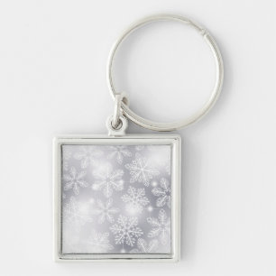 Porte-clés Flammes de neige et lumières