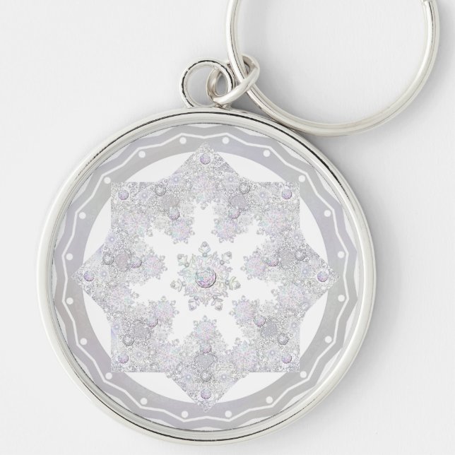 Porte-clés Flèche blanche (Devant)