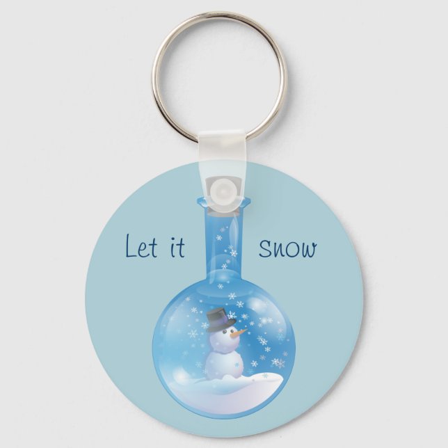 Porte-clés Flèche de neige Snowman (Recto)