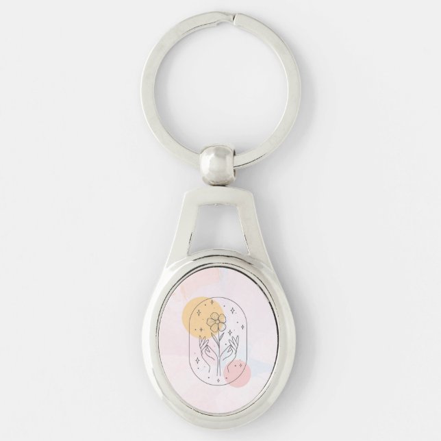 Porte-clés Fleur (Devant)