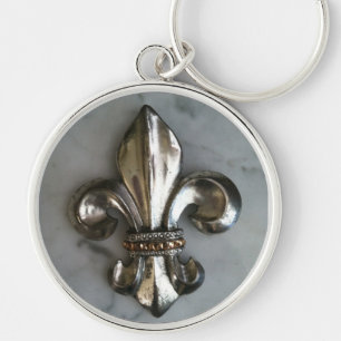 Porte-clés Fleur classique de lis Keychain