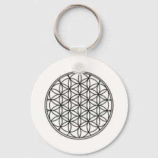 Porte-clés Fleur de la vie Simple Géométrie Sacrée