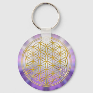 Porte-clés Fleur de la vie Yantra