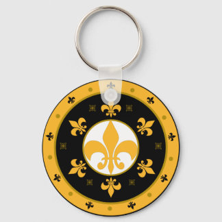 Porte-clés fleur de lis