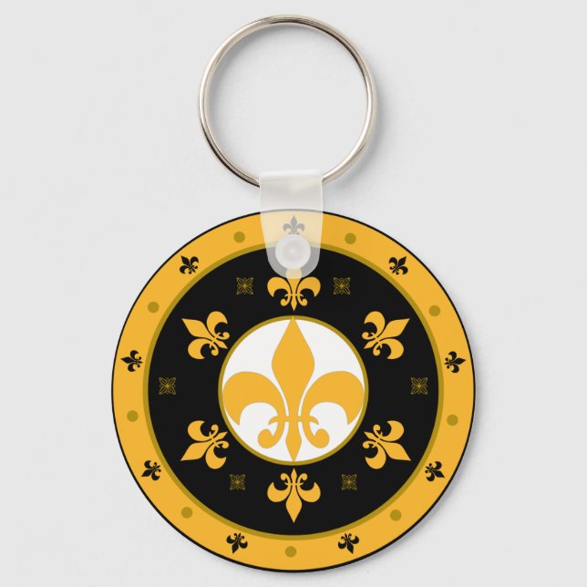 Porte-clés fleur de lis (Recto)