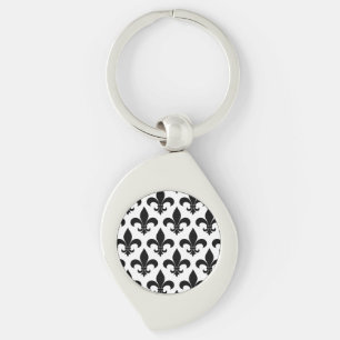 Porte-clés Fleur de lis Motif Classic