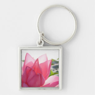 Porte-clés Fleur de lotus [Nelumbo speciosum] en pleine