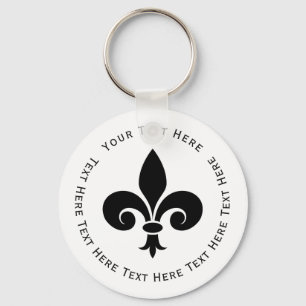 Porte-clés FLEUR DE LYS Keychain