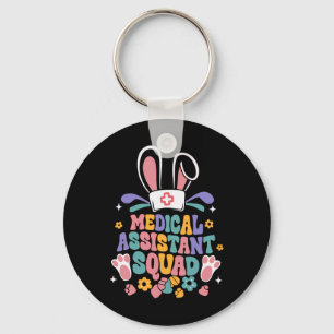 Porte-clés Fleur d'oreille de lapin Médicale rétro