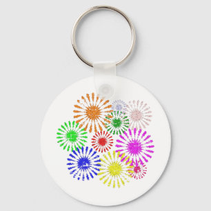 Porte-clés Fleur en panne