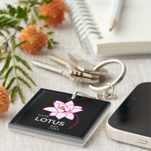 Porte-clés Fleur LOTUS