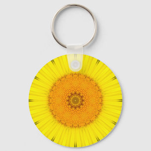Porte-clés Fleur Mandala 01