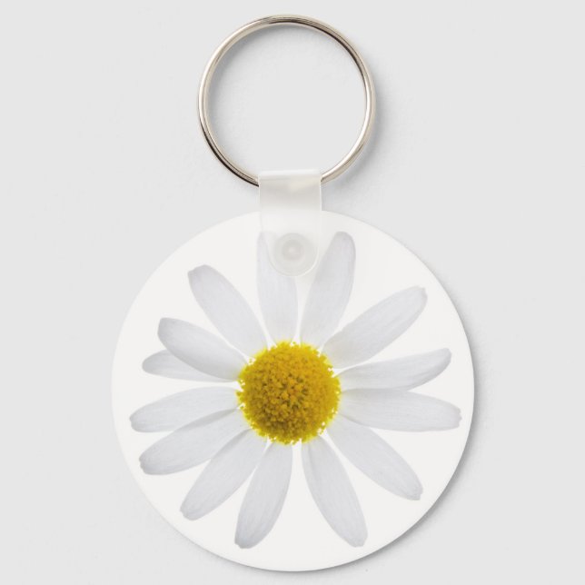 Porte-clés Fleur marguerite (Recto)