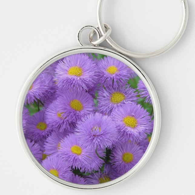 Porte-clés Fleur pourpre (Devant)