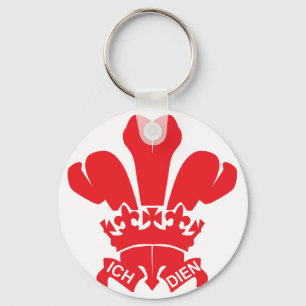 Porte-clés Fleur rouge de Lis