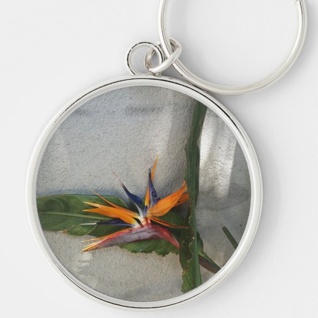 porte-clés fleur strelitzia (Devant)