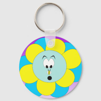 Porte-clés Fleur Surprise Par L'Abeille