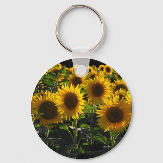 Porte-clés fleurs (Recto)