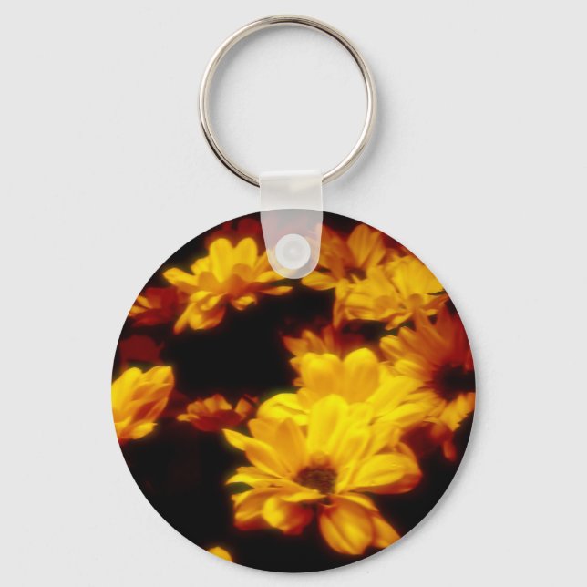 Porte-clés Fleurs de feu (Recto)