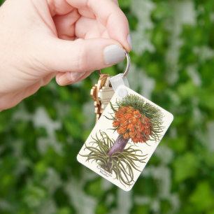 Porte-clés Fleurs de Fritillaires Orange Vintage Basilius Bes
