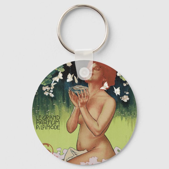 Porte-clés Fleurs de Mousse (Recto)