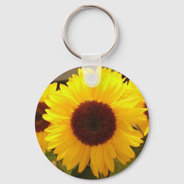 Porte-clés Fleurs de soleil (Recto)