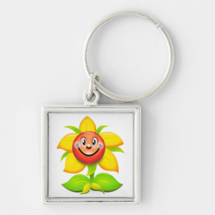 PORTE-CLÉS FLEURS DE VISAGE