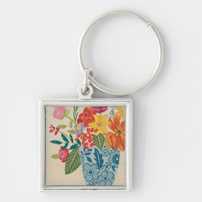 Porte-clés Fleurs printanières I (Devant)
