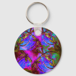 Porte-clés Flit Hippie Dragonfly