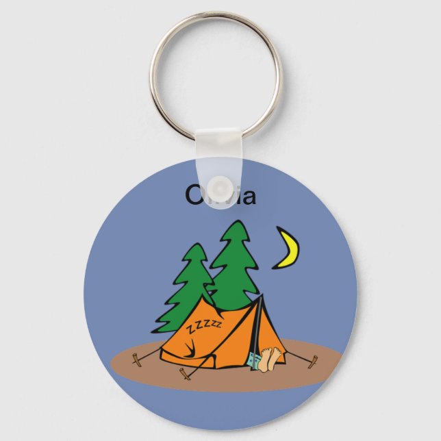 Porte-clés Flopping Fish Designs ™ (Recto)