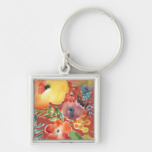 Porte-clés Florales abondantes III