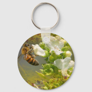 Porte-clés Flower Bee