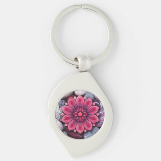 PORTE-CLÉS FLOWER GIFT MOM DAUGHTER SISTER TEACHER FRIEND