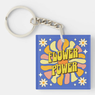 Porte-clés Flower Power
