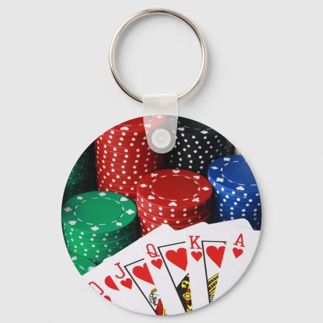 Porte-clés Flush Royal (Recto)