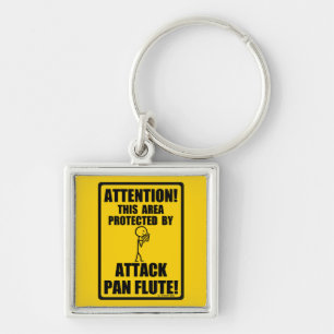 Porte-clés Flûte de pan d'attaque